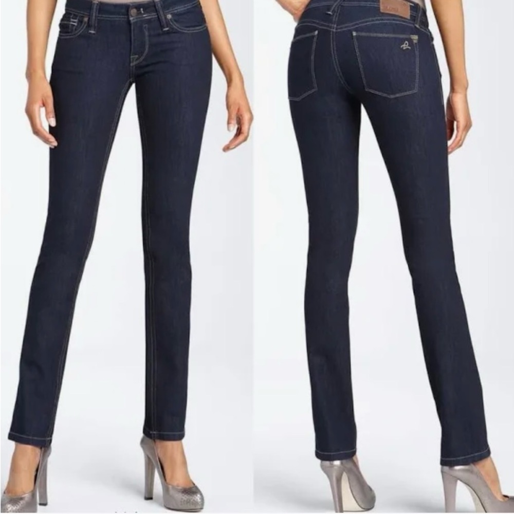 DL1961 Kate slim straight 3-way stretch dark rinse jeans ( size 27)